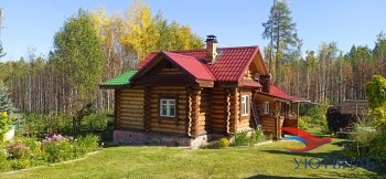 Бревенчатый дом в СНТ Ветеран в Нижняя Салда - nizhnyaya-salda.yutvil.ru - фото 1