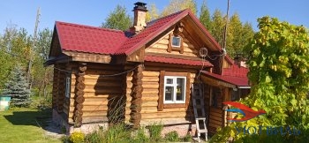 Бревенчатый дом в СНТ Ветеран в Нижняя Салда - nizhnyaya-salda.yutvil.ru - фото 1
